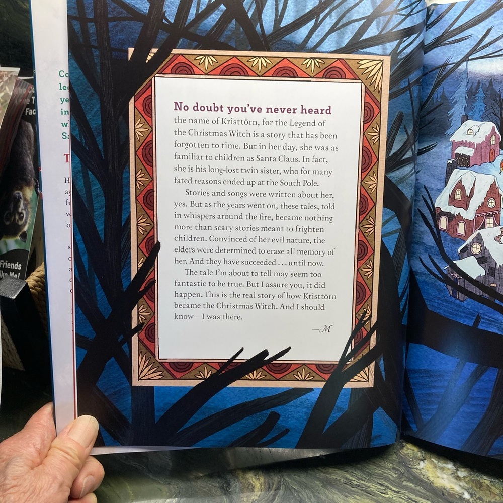 The Legend of the Christmas Witch Book New - Picture 9 of 15